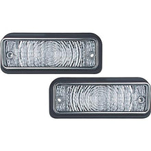 1969 Chevelle, Malibu; Park Lamp Lenses; with Trim; Super Sport Models; LH & RH; Pair