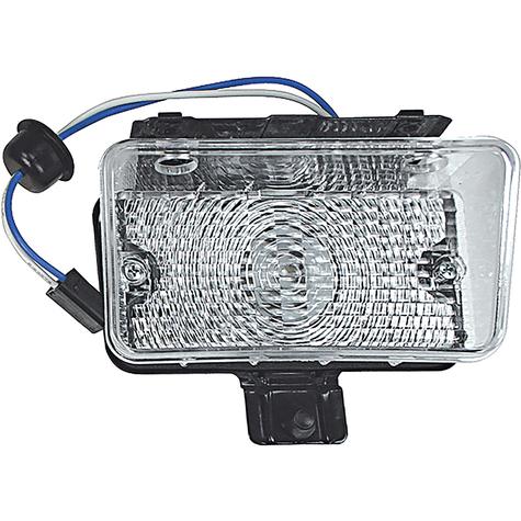 1970 Chevelle; Malibu; Park Lamp Assemblies; With Clear Lens; Super Sport Models; LH and RH