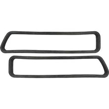 1969 Camaro; Tail Light Lens To Body Gaskets; Original Style Molded Soft Sponge Rubber Design; LH and RH
