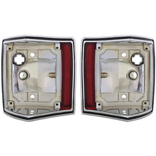 1970-72 El Camino; Chevelle Station Wagon; 1971-72 GMC Sprint; Tail Lamp Housings; Chrome Plated; LH and RH