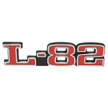 Trim Parts 1975-79 Chevrolet Corvette Hood "L-82" Emblem W/Fasteners, Pair - (5965)