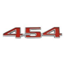 Trim Parts 1973-74 Chevrolet Corvette Hood "454" Emblem W/Fasteners, Pair - (5970)