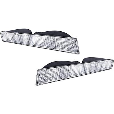 1982-87 Chevrolet El Camino; GMC Caballero, 1982-83 Chevrolet Malibu; Park Lamp Assemblies; Clear; LH and RH