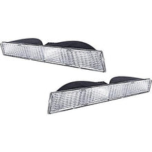 1982-87 Chevrolet El Camino; GMC Caballero, 1982-83 Chevrolet Malibu; Park Lamp Assemblies; Clear; LH and RH
