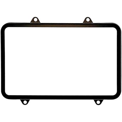 1975-97 GM; Headlamp Retaining Ring; Rectangular Style; Black; 4" x 6" Four Lamp Design; Each