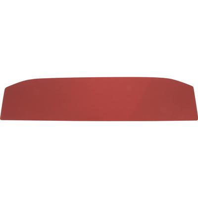 1960-63 Comet / Falcon 2/4Dr Sedan Vinyl Covered Package Tray; Red