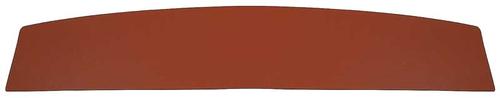 1965-68 Mustang Vinyl Covered Package Tray without Speaker Holes - Emberglo