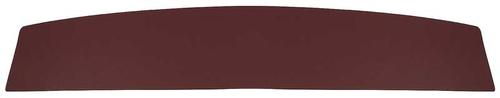 1965-68 Mustang Vinyl Covered Package Tray without Speaker Holes - 68 Maroon