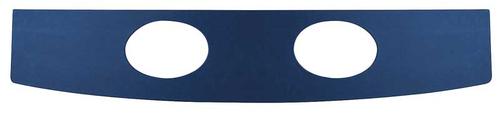 1965-67 Mustang Vinyl Covered Package Tray with Speaker Holes - 65 Metallic Blue