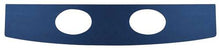 1965-67 Mustang Vinyl Covered Package Tray with Speaker Holes - 65 Metallic Blue
