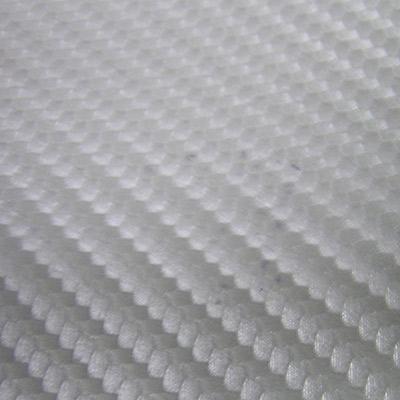 1965-67 Mustang Vinyl Covered Package Tray with Speaker Holes - Silver Carbon Fiber