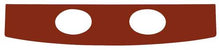 1965-67 Mustang Vinyl Covered Package Tray with Speaker Holes - Emberglo