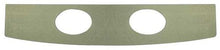 1965-67 Mustang Vinyl Covered Package Tray with Speaker Holes - Ivy Gold