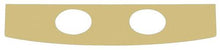 1965-67 Mustang Vinyl Covered Package Tray with Speaker Holes - Palomino