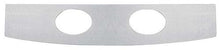 1965-67 Mustang Vinyl Covered Package Tray with Speaker Holes - White