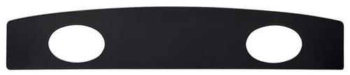 1968 Mustang Vinyl Covered Package Tray with Speaker Holes - Black