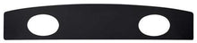 1968 Mustang Vinyl Covered Package Tray with Speaker Holes - Black