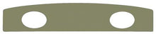 1968 Mustang Vinyl Covered Package Tray with Speaker Holes - Ivy Gold