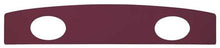 1968 Mustang Vinyl Covered Package Tray with Speaker Holes - 68 Maroon