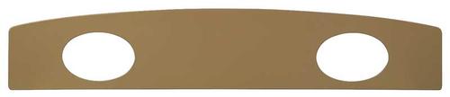 1968 Mustang Vinyl Covered Package Tray with Speaker Holes - Saddle