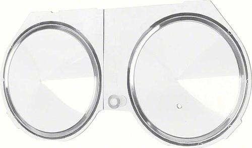 1968 Camaro; Dash Gauge Lens; Models with Factory Tachometer