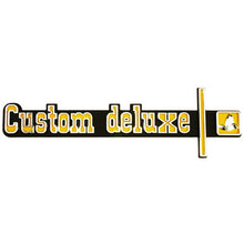 Trim Parts 1973-1974 Chevrolet Full Size Truck Custom Deluxe Dash Emblem - (9686)
