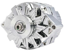 100% New, Chrome 1-Wire Alternator. Fits Gm Int. Regulator, 1966-86. 60 Amp.