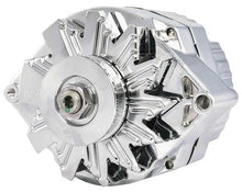 100% New, Chrome Alternator,  Gm 1973-86, Internal Regulator.