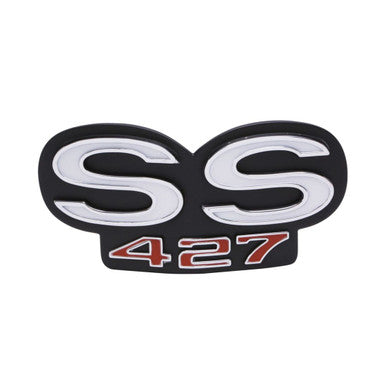 Trim Parts 1967 Camaro Standard/1967-68 R/S Grille “SS 427” Emblem, Each - (6717)