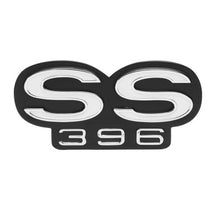 Trim Parts 1969 Chevrolet Camaro Rear “SS 396” Emblem, W/ Retainer & Fasteners, Each - (6725)