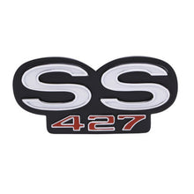 Trim Parts 1969 Chevrolet Camaro Rear “SS 427” Emblem, W/ Retainer & Fasteners, Each - (6726)