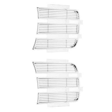 Trim Parts 1969 Chevrolet Camaro Left & Right Hand Inner RS Headlight Door, Pair - (6747)