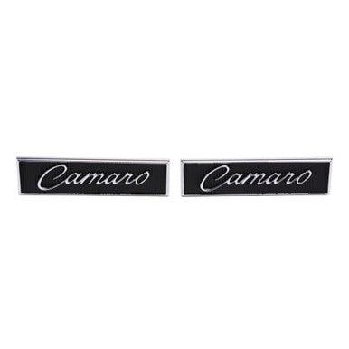 Trim Parts 1968-69 Chevrolet Camaro Door Panel Emblems, Pair - (6757)