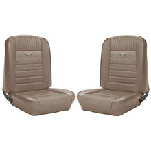 1965 Mustang Front Bucket Pony Upholstery - Palomino