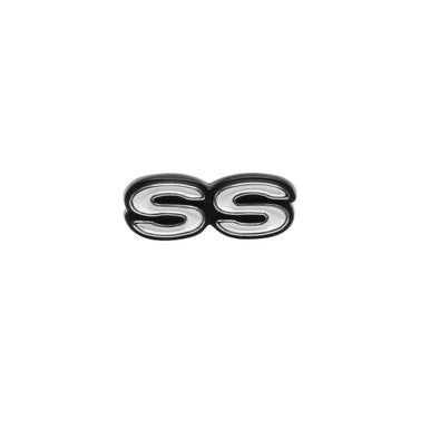 Trim Parts 1968 Camaro/1968-69 Full-Size Car Horn Button "SS" Horn Button Emblem, Each - (6775)