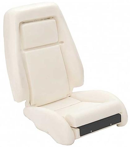 1983-89 Mustang GT / Sport Hi-Back Seat Foam - 26" w/ Knee Bolster