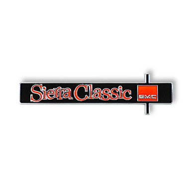 Trim Parts 1975-80 GMC Full Size Truck Sierra Classic Dash Emblem - (9705)