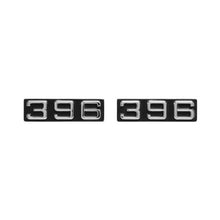 Trim Parts 1970-1972 Chevrolet Camaro Front Fender "396" Emblem, Pair - (6830)