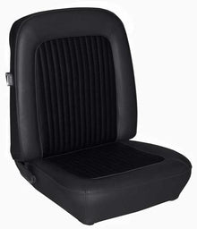 1968 Mustang Coupe with Front Bucket Seats Standard Full Set Upholstery - Black