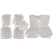 1968 Mustang Coupe w/ Front Bucket Seats Standard Full Set Upholstery - White
