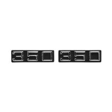 Trim Parts 1970-1975 Chevrolet Camaro Front Fender "350" Emblem, Pair - (6831)