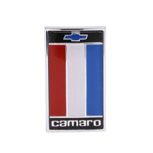 Trim Parts 1975-1977 Chevrolet Camaro Front Header "Red,White,Blue" Emblem, Each - (6843)