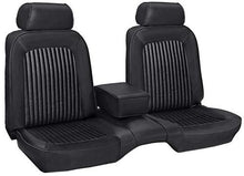 1969 Mustang Coupe with Front Bench Reproduction Standard Full Set Upholstery - Black