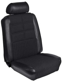 1969 Mustang Sports Roof with Bucket Seats Reproduction Deluxe Full Set Upholstery - Black