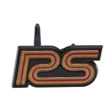 Trim Parts 1980-81 Chevrolet Camaro Gold Grille "RS" Emblem W/Retainer & Fasteners, Each - (6873)