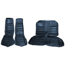 1971-73 Mustang Coupe with Front Buckets Reproduction Standard Full Set Upholstery - Blue