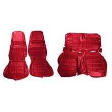 1971-73 Ford Mustang; Fastback; Standard Full Set Upholstery; w/ Front Buckets; Vermillion