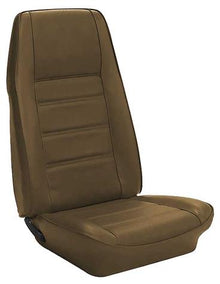 1971-73 Mustang Standard Front Only Reproduction Bucket Seat Upholstery - Ginger