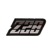 Trim Parts 1980-1981 Chevrolet Camaro Silver Fuel Door "Z-28" Emblem, Each - (6950)