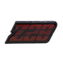 Trim Parts 1980-1981 Chevrolet Camaro Red Fuel Door "Z-28" Emblem, Each - (6955)